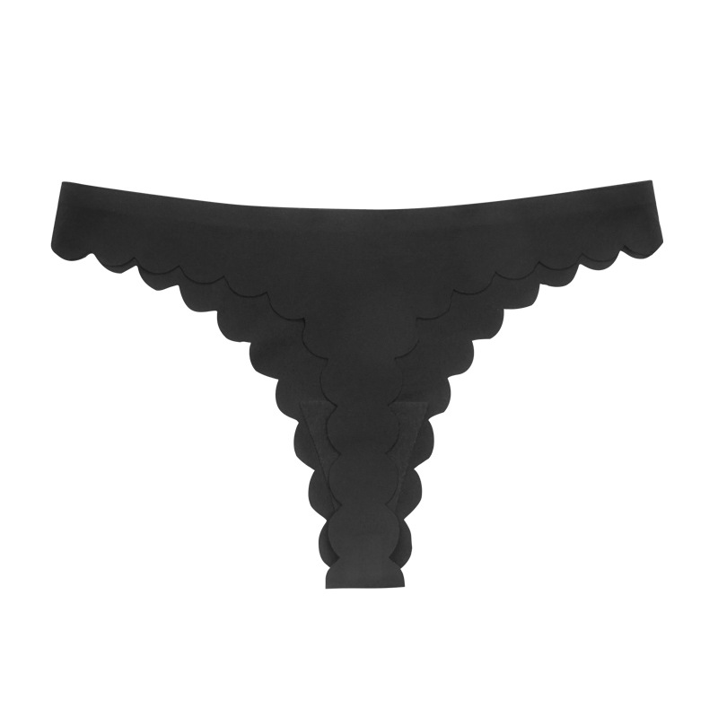 Transfronterizos de una pieza de ropa interior deportiva sexy de mujer transpirable entrepierna de algodón baja invisible sin marcas thongs europeas y americanas mujeres