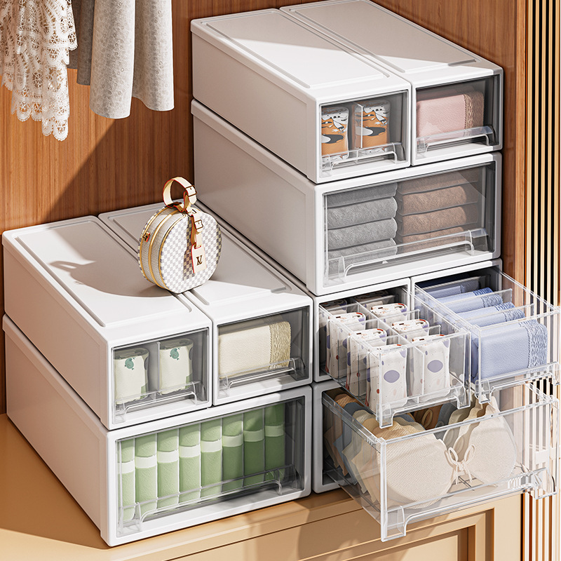 Storage Underwear Panties Storage Box Socks Artifact Household Drawer-type Storage Box Large Capacity Organizer