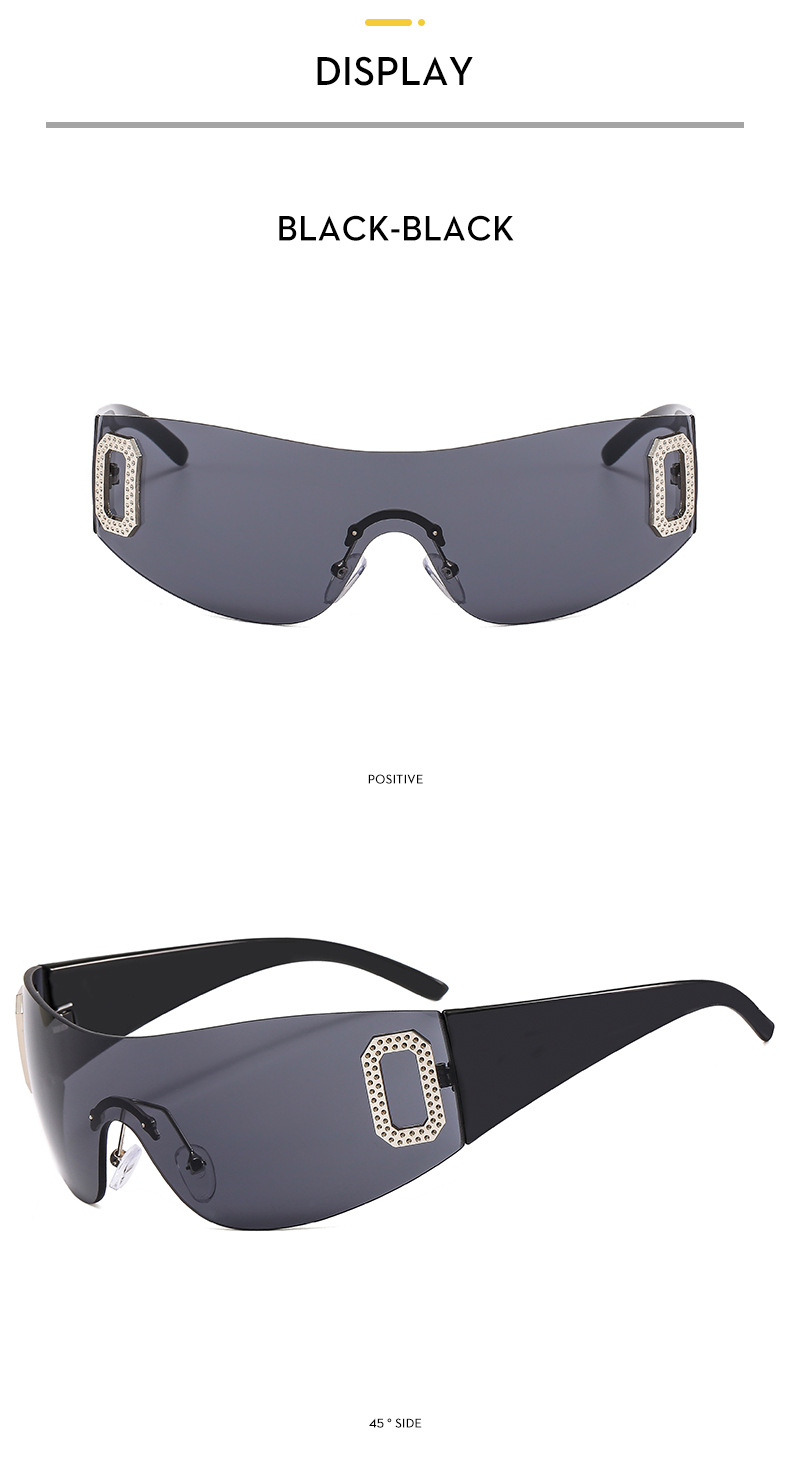 Y2k zonnebril voor dames geïntegreerde visor stijl afslankend effect_voghion.com