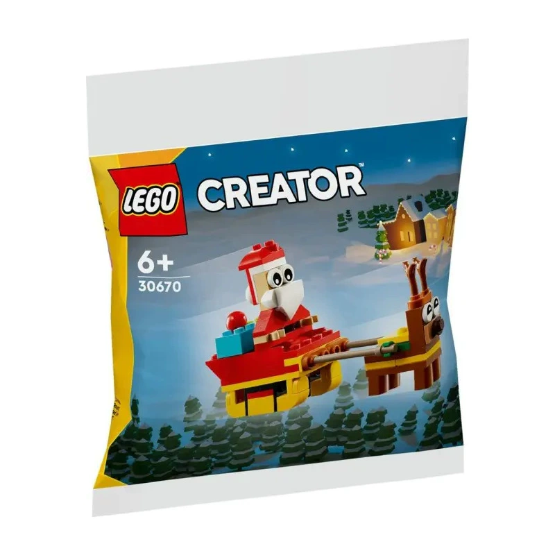LEGO 30670 Копатка Санта-елка Ride Building Kit, строительный набор