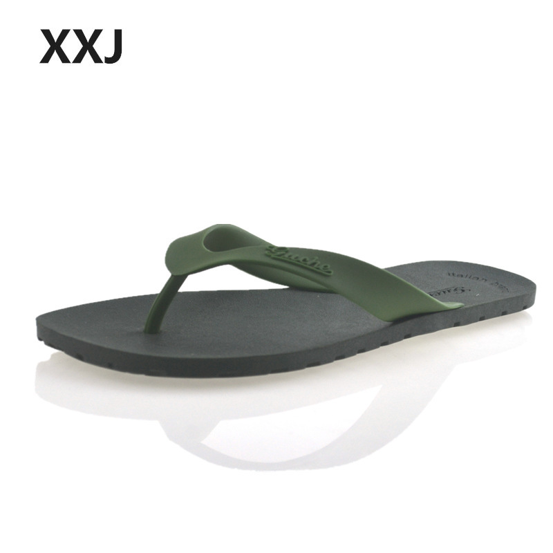 Italian style TPR pure rubber flip flops men's wear-resistant non-slip slippers summer beach seaside lightweight flip flops Italian style TPR pure rubber flip flops men's wear-resistant non-slip slippers summer beach seaside lightweight flip flops