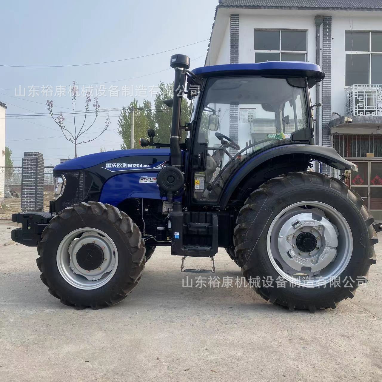 雷沃欧豹M1204-5X拖拉机高配置120马力四驱犁地旋耕机械潍柴四缸