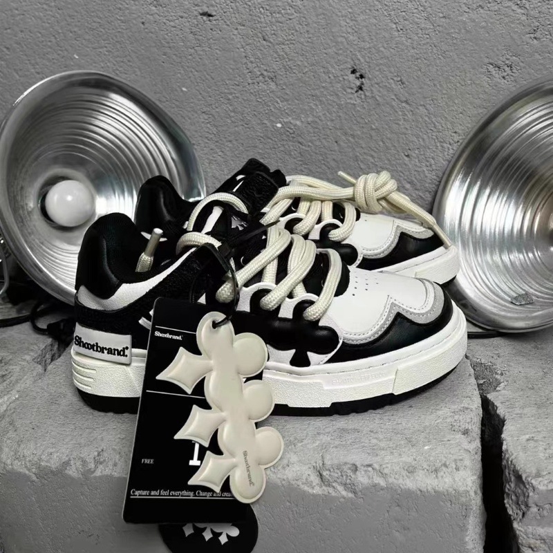 Guangzhou Goods King Hedi Same Style SHOOTX Freedom No.1 Casual Plum Blossom Trendy Skateboarding Shoes_voghion.com