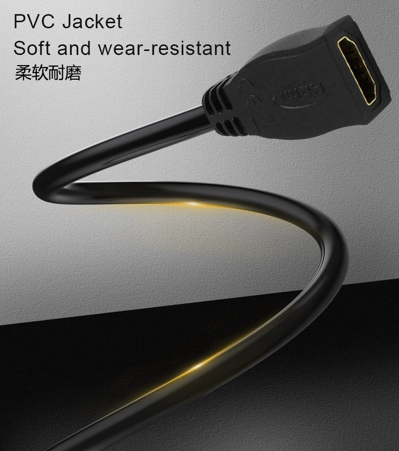 Версия 2.0 вращающегося материнского удлинительного кабеля HDMI HD HDMI линия HD линия