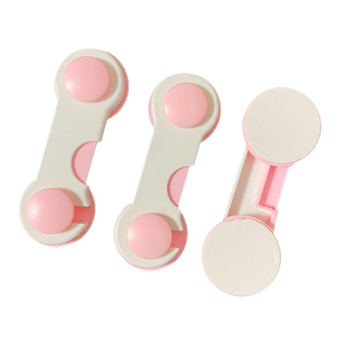 18 colors available, blue and pink flat opening and closing lock, refrigerator drawer, baby opening lock, baby functional lock, child safety lock
