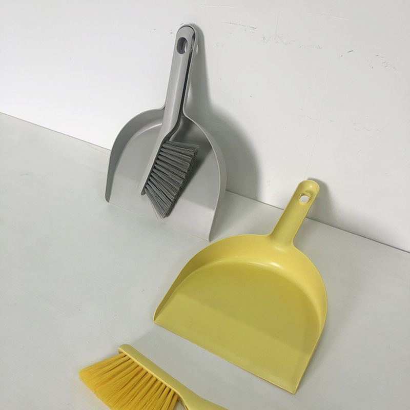 Household Peplig Dustpan and Brush Book Desktop Cleaning Plastic Garbage Small Broom Brush Shovel suit