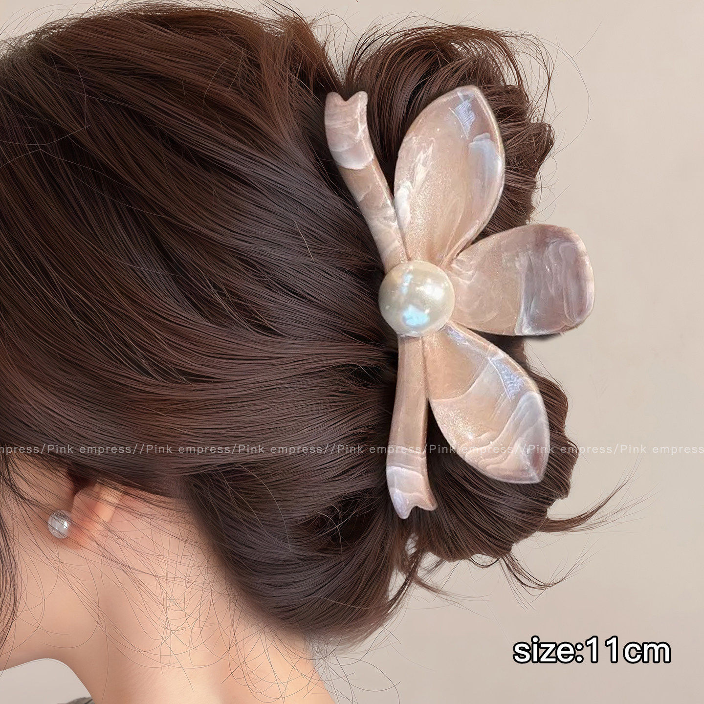 2026 nuevo clip de agarre de alto nivel lindo coreano cabeza trasera clip de cabello toque de cabello gran exquisito clip de tiburón clip de cabello image 156