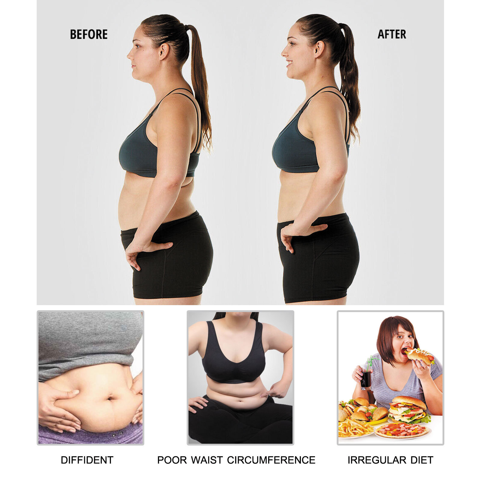 South Moon Body Beauty Bellybutton Pat Shapes, Firms, Firms Big Belly Fat and Waist Tightening Herbal Slimming_voghion.com