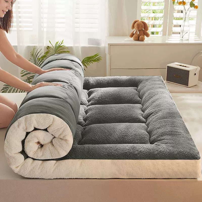 床垫软垫加绒的牛奶绒家用垫褥垫被床褥子宿舍单人超厚出租屋批发