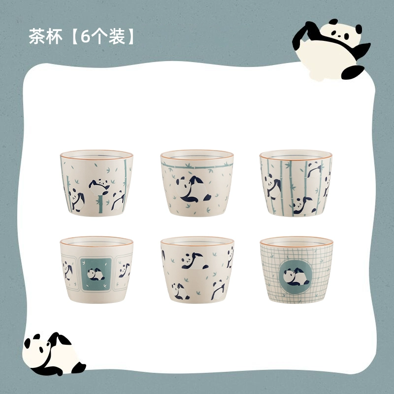  tea set for office, gift box in gift box for home use, teapot, cute tea cup