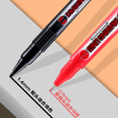 Boke Markers Bulk Pen Set, Refillable, Oil-Based Dual-Tip Highlighter, Dual-Tip Marker