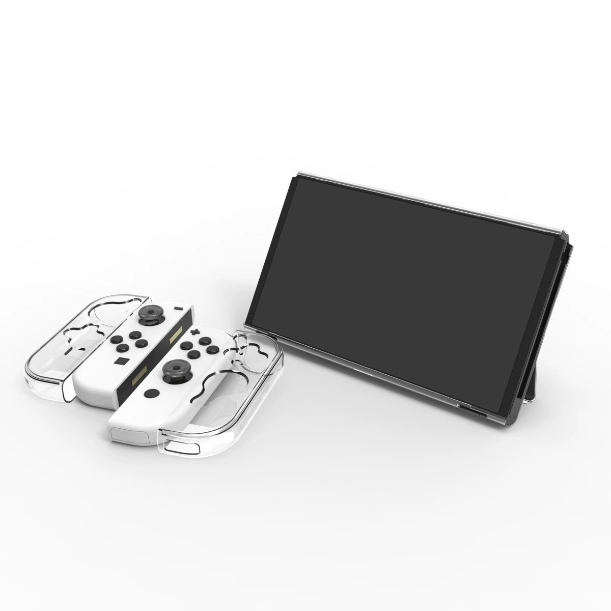 Game console, split transparent thin protective case, direct factory sales