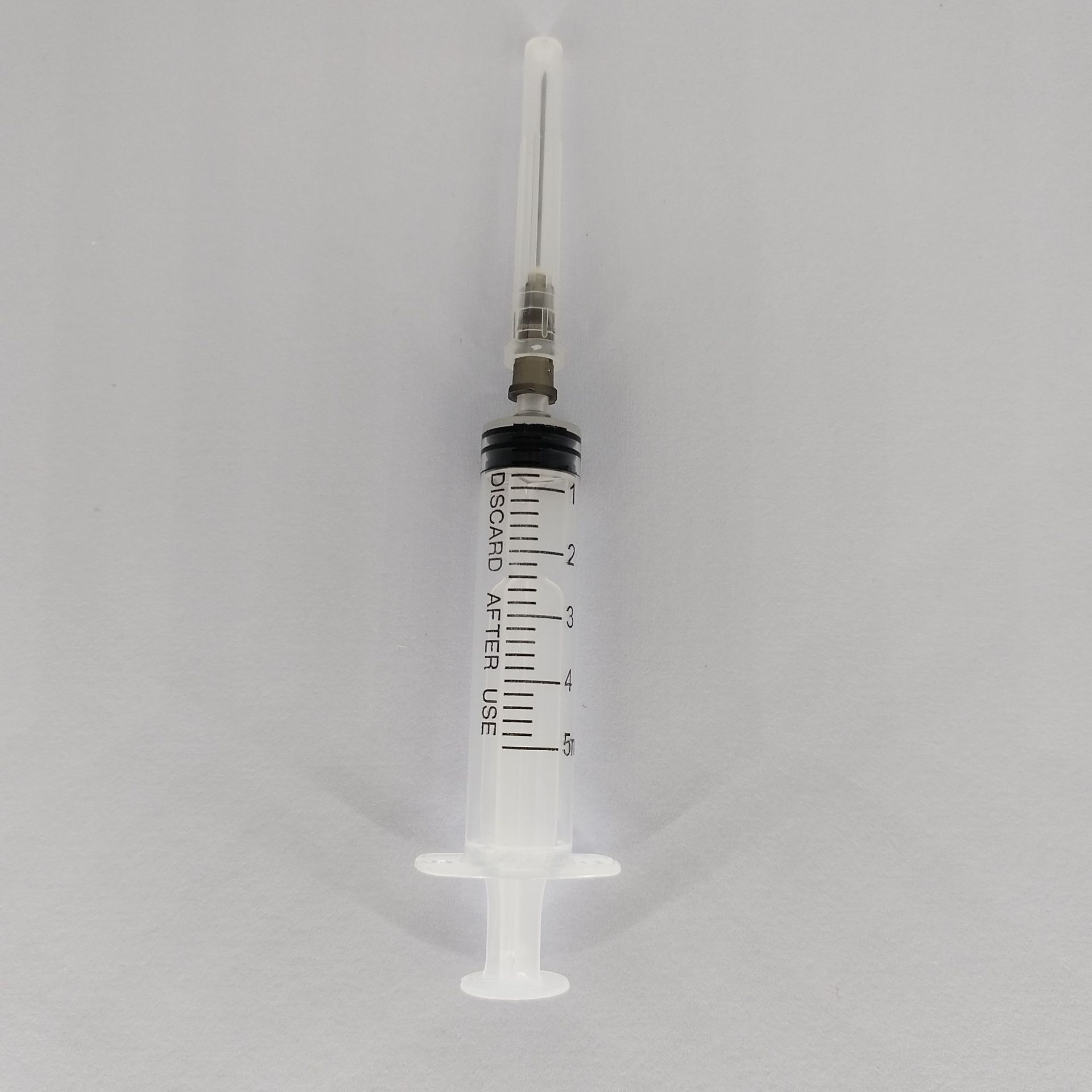 Comercio exterior al por mayor 1-500ml jeringa de plástico desechable boca recta con aguja jeringa animal