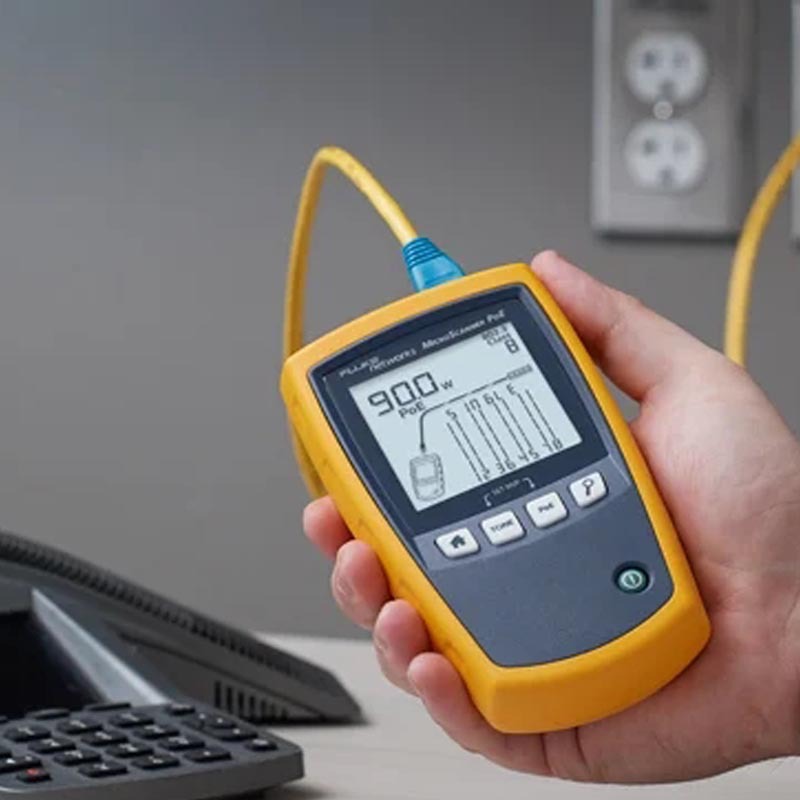 Fluke Networks MicroScanner™PoE网络线缆验测仪MS-POE