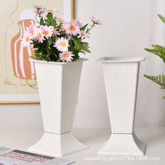 メーカー直販ヨーロッパ式良質プラスチック植木鉢シミュレーション花生け花装飾置物花瓶緑植養花容器