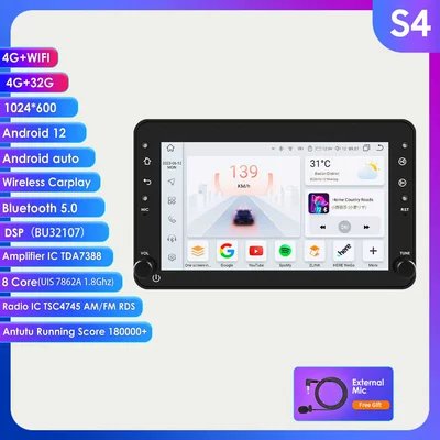 Cross-border applicable to Alpha alfa7-inch DVD Navigation - 432g-wifi4g-lte-version-7862-carplay-eight-core-7inch-for-alpha