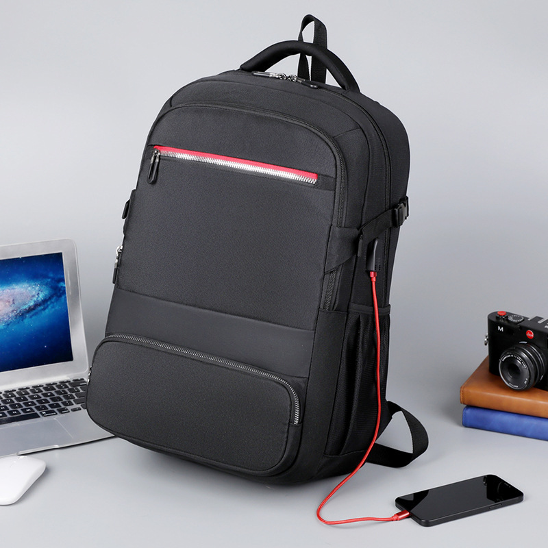 Waterproof Business Backpack With Usb Charging Port For Men_voghion.com