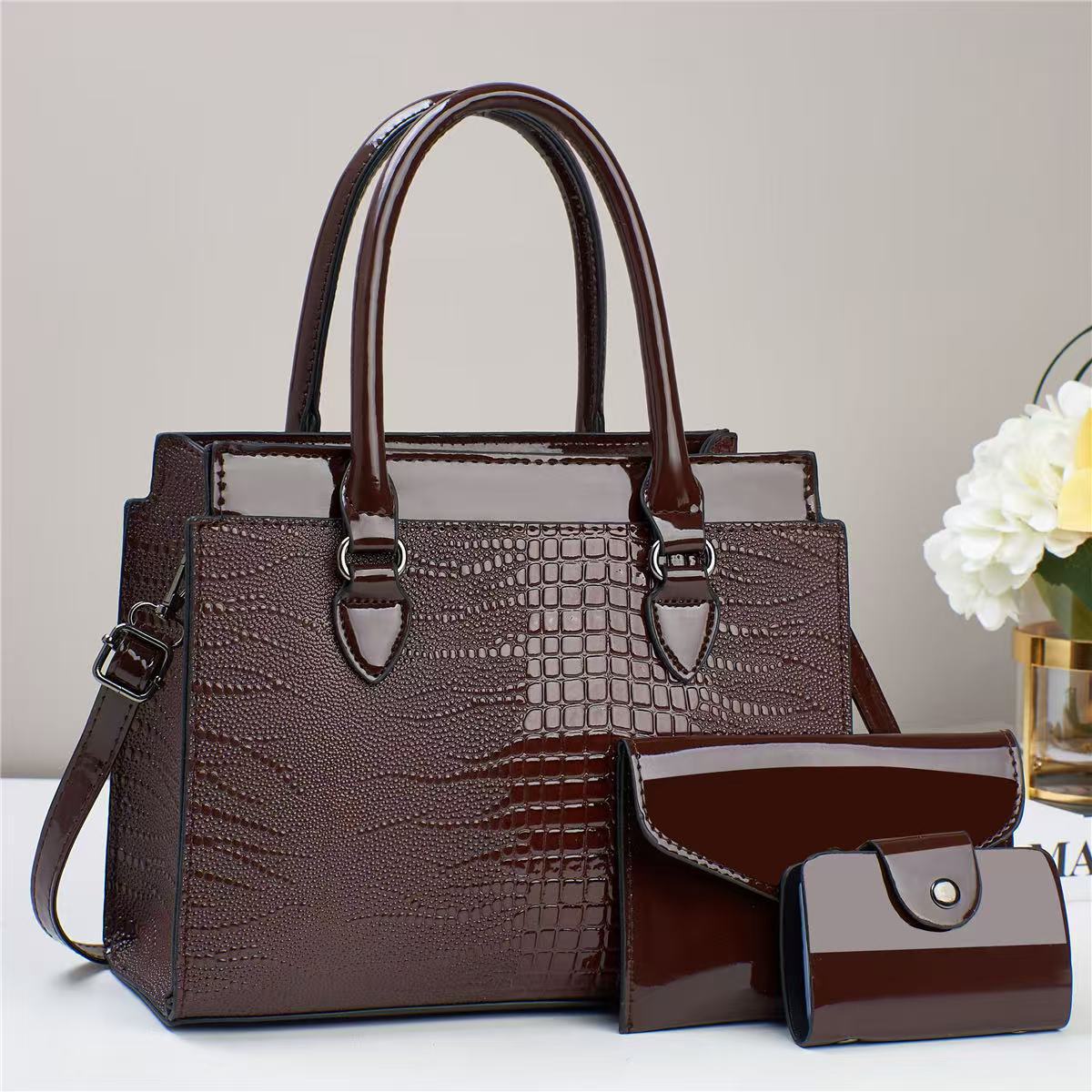 Temperamento nuevo bolso coreano, bolso de hombro, bolso de mujer, bolso de mujer, bolso grande, mujer