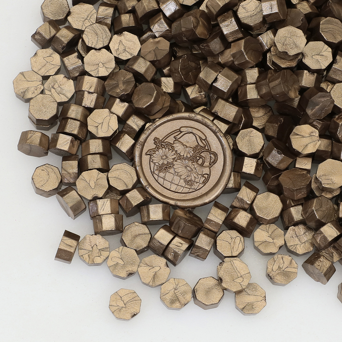 Perlas de Cera Octagonales para Sellos 500g Ecológico