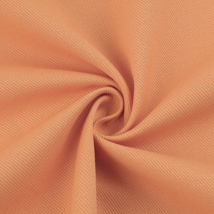 Color 10 * 10s 260gsm teñido de tejido de algodón grueso de hombre de algodón de tela de twill pantalones