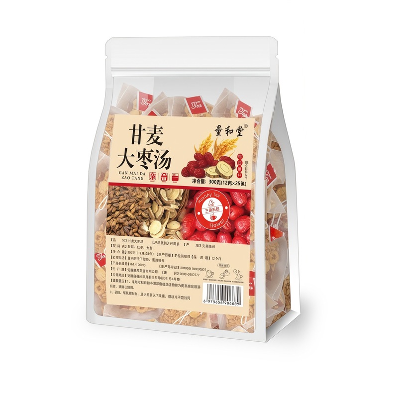 甘麦大枣汤300克秋冬代用养生茶免煮冲泡甘麦大枣茶工厂分销代发|undefined
