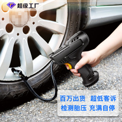 Wireless charging car handheld smart digital display household car electric portable tire air pump car air pump