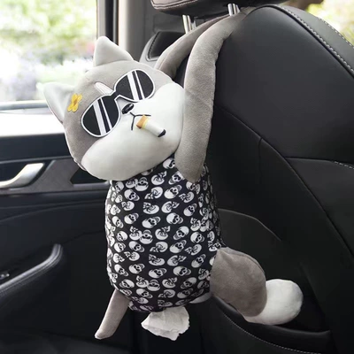 Car tissue box/set Box Paper Box Car Interior - crooked-ruffian-tissue-box