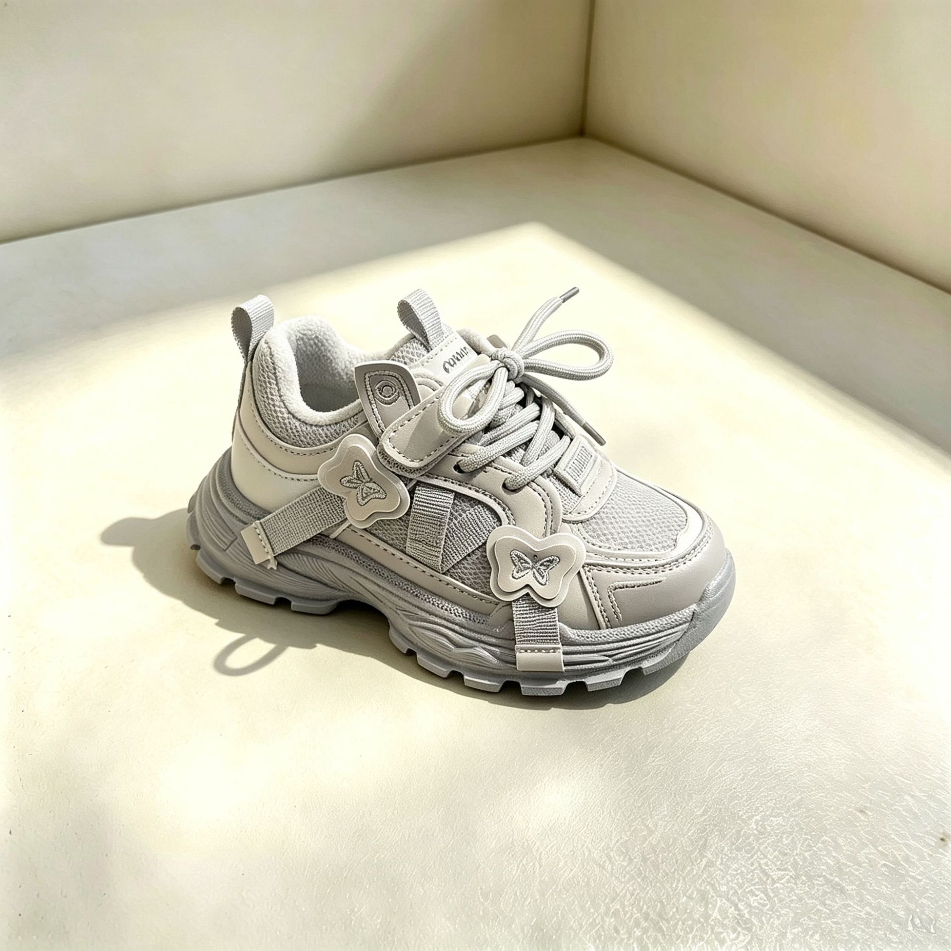 Mi Le Chao Niño algodón, zapatos de moda para niños, zapatos deportivos de cuero para niños, zapatos casuales de cuero impermeables image 3