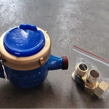 厂家直销家用4分全铁湿式3针小口径耐用旋翼式机械冷水表