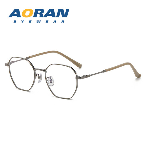 Xiaohongshu anti-blue light radiation myopia glasses frame for women, can be equipped with prescription plain-faced computer eye protection eye frame