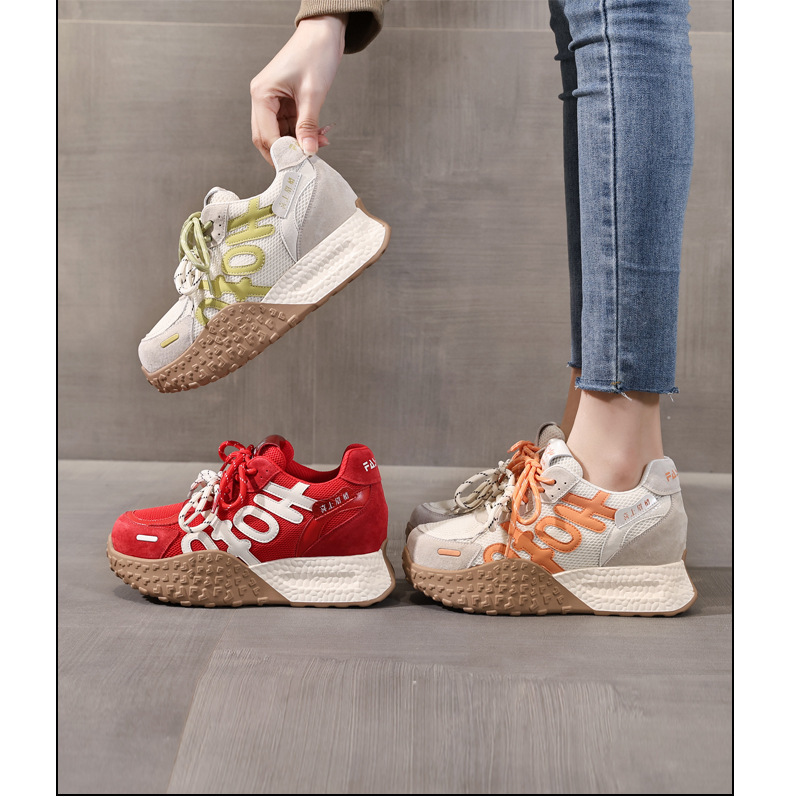 Giày sneaker nữ đế dày lưới thoáng khí phong cách cổ điển — màu sắc chi tiết 16