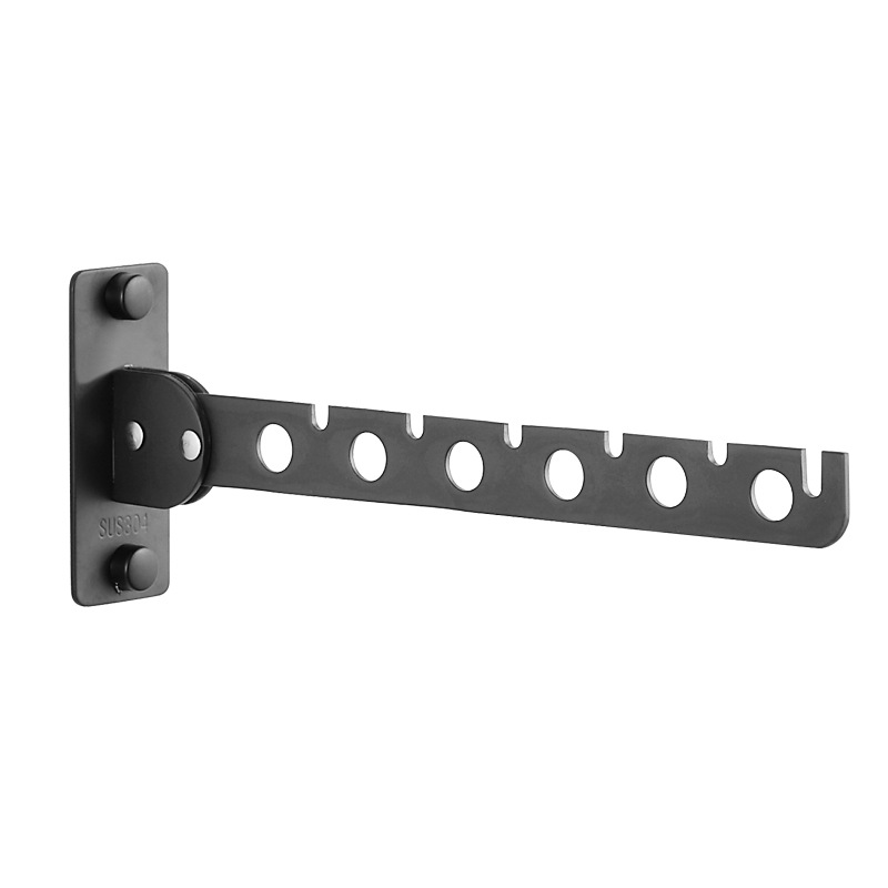 Gancho de ropa móvil de acero inoxidable transfronterizo Hotel percha de ropa superior e inferior ropa plegable gancho tienda de ropa Polo Amazon