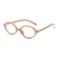 Pink Frame, White Lens
