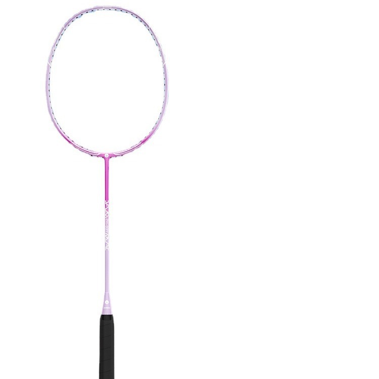 Raqueta de bádminton fábrica de fibra de carbono completa ultra-ligero profesional alta-libra hombres y mujeres adulto traje al por mayor solo paquete