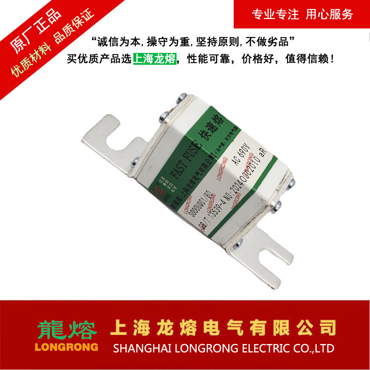 RS31 500/600V 40A熔断器，银片熔芯，认准"龍熔"品牌