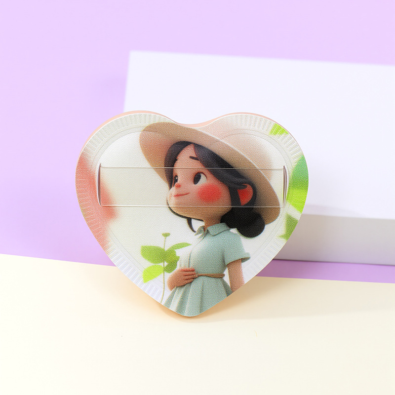 Love Marshmallow Powder Puff Factory Patrón de dibujos animados personalizado logotipo impresión maquillaje esponja cojín de aire aleteo herramienta de belleza