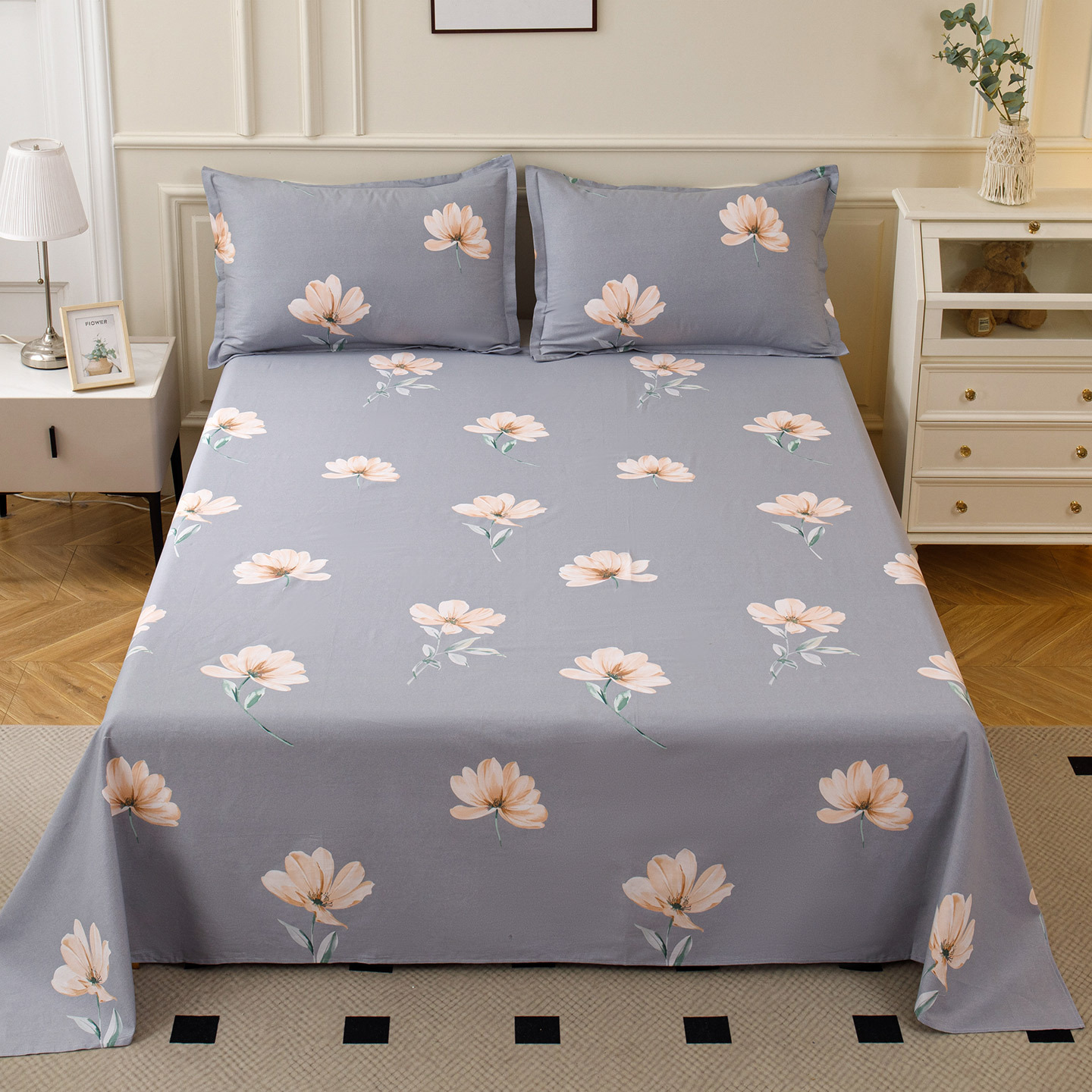 100% algodón sábanas dormitorio de estudiantes cubierta de cama individual niños de verano una sola pieza engrosada edredón al por mayor image 12