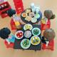 Miniature Mini Version Retro Simulation Square Table Model Ornaments Celebrating Home Internet Celebrant Nostalgic Objects Chaoshan