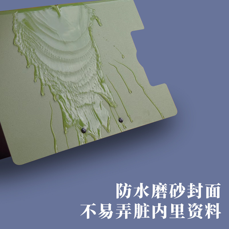 Carpeta A4 para archivos, con clip simple o doble, fuerte, para oficina, al por mayor