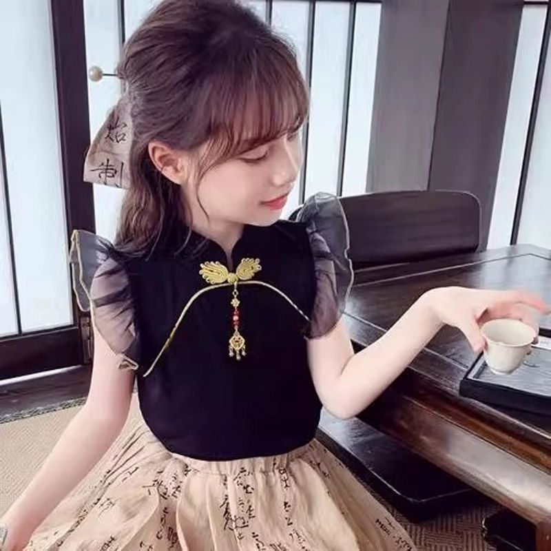 블랙 민소매 탑