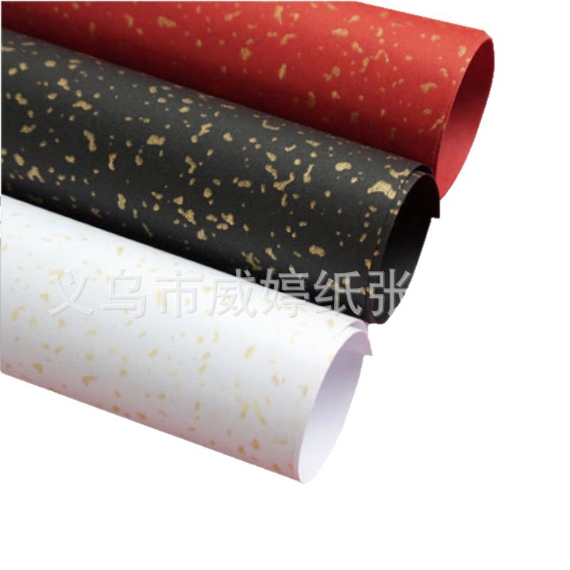 120 gramos rojo / negro / blanco papel rojo