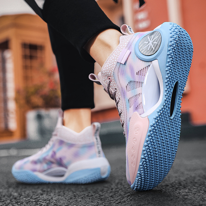 Phantom series basketball shoes men's friction sound shock absorption youth sports shoes arena training children's shoes_voghion.com