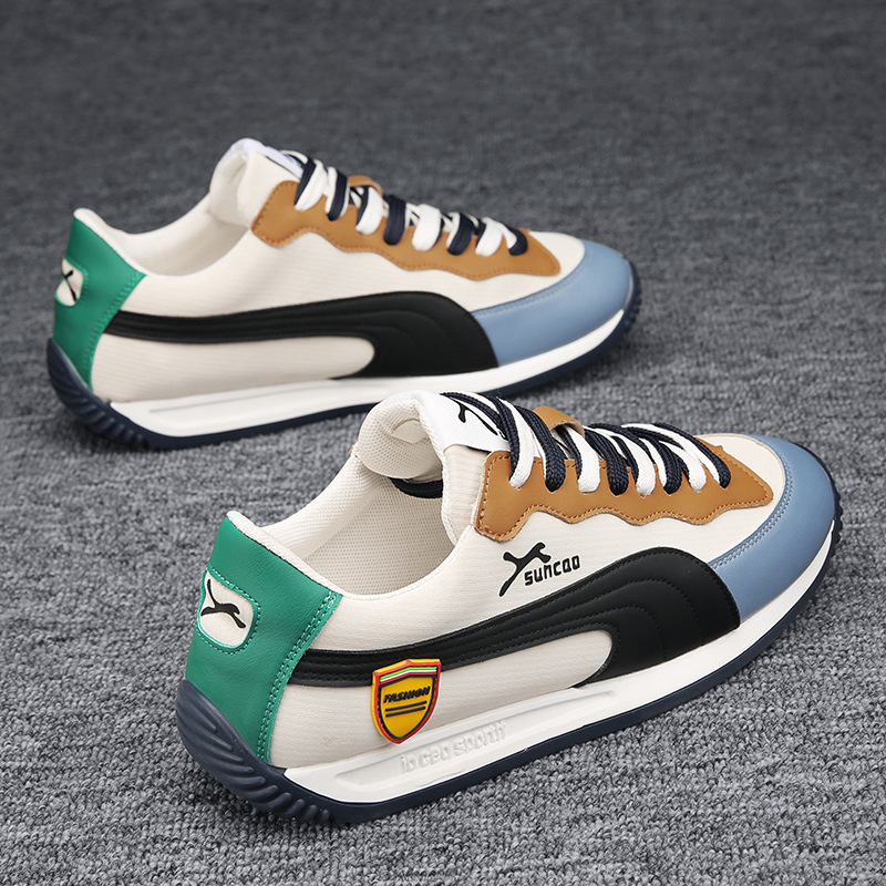 2026 Spring and Autumn Men's Shoes New Breathable Sports Shoes Men's Popular Casual Shoes Versatile Dad Shoes