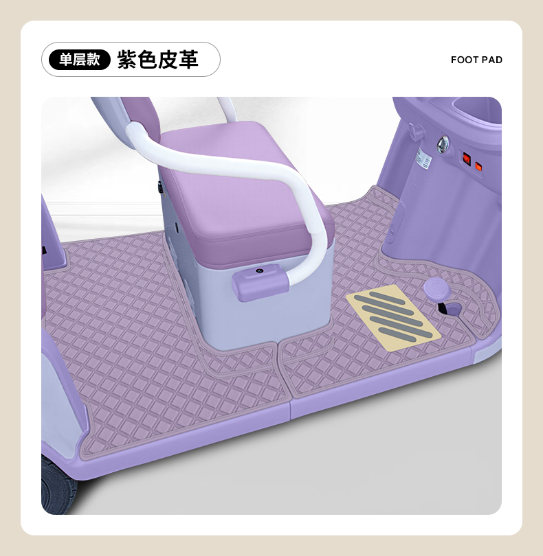 Suitable for Jinpeng Su7 Classic Version-B Electric Tricycle Foot Mat Jp800Dzk-16A Foot Mat Decorative Accessories