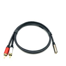 ���S���� 3.5mmĸ�D�pɏ���� ���l��һ�ֶ�3.5���lĸ�D2RCA��僽�