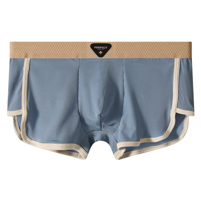 Pantalones interiores de hombre, pantalones cortos de cuatro cuadrados de alta calidad, pantalones cortos de cuatro cuadrados de Aloping, ropa interior de hombre, 7A, pantalones interiores de hielo antibacterianos.