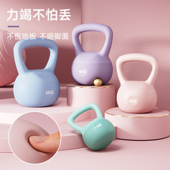 元メーカーのソフトケトルベルさんのフィットネス器材卸売り5キロのお尻を上げてお尻を上げるダンベルの男性トレーニング