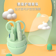 ベビー爪切りセット、新生児爪切り、子供用爪やすり、はさみ、挟み込み防止爪切り、イヤースクープ