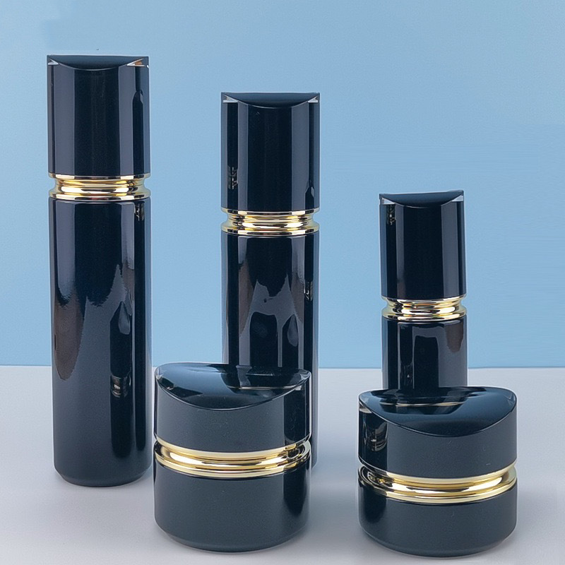 Premium cuadrado 30 ml Ou vidrio gotero presionando L'ora noche esencia esencial aceite muscular Bases líquido botella vacía material de embalaje