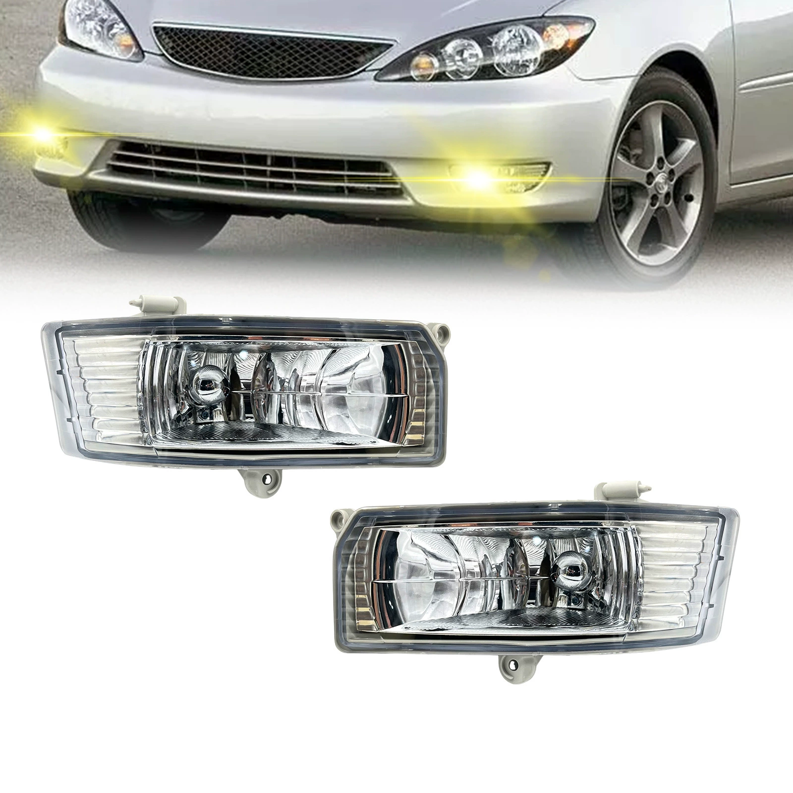 Подходящий передний бампер для Toyota Corolla 2005 2006 противотуманная фара